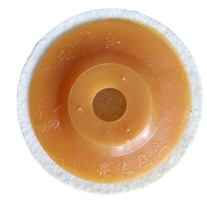 Disque de polissage en laine 100 mm pour application de polissage sur meuleuse d'angle - Product Image 5