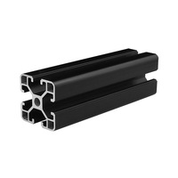 Profilé en aluminium perforé Inox 6061 T6 à rainures en T pour extrusion industrielle, protection de machine, assemblage de cadre d'imprimante 3D CNC