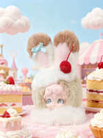 Vente en gros Lucky Deer Nai Goodnight Bunny-Fluffy Ice Series Plush Blind Box