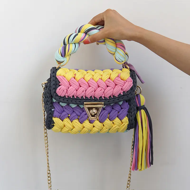 Amazon top seller 2023 Women Luxury Brand Bag Crossbody Bag Single Good Shoulder Bag Woven handbags for women