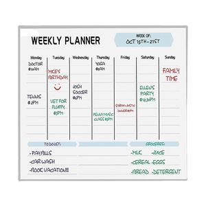 Planificador Semanal Magnético, Pizarra Blanca, Hoja de Pizarra Blanca de Borrado en Seco, Pizarra Blanca Magnética para Refrigerador - Product Image 5