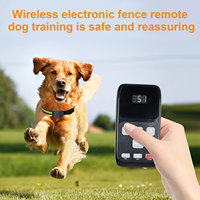 Dog Remote Dog Trainings halsband mit Vibrations training Touch Warnung Stop Barking Ring 150m Set Light Electronic Fence