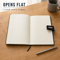 Carnet de notes A5 personnalisé en cuir PU avec reliure magnétique, couverture froissée, cahier épaissi 100 feuilles, multicolore, idéal pour un cadeau