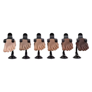 Suave realista Sexy silicona <span class=keywords><strong>pie</strong></span> femenino venta al por mayor precio barato maniquí realidad modelo salón <span class=keywords><strong>uñas</strong></span> silicona práctica pies - Product Image 5