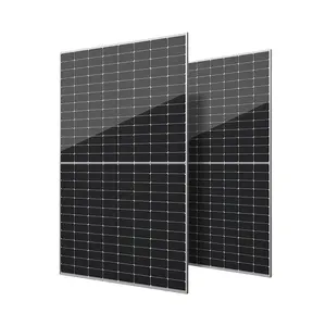 Full Black Mono PERC Half Cell Photovoltaic Solar Panels 450Watt 450W 455W 460W 465 Watt Suppliers Solar Modules Eu Stock