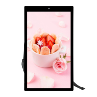 Cartelera Digital de 18,5/21,5/27 ", mochila móvil para caminar, reproductor de publicidad, cámara de 2M, Panel táctil, mochila LCD de marketing