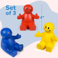 Support de téléphone universel Smiley 2-en-1, jouet anti-stress souple, support de téléphone publicitaire personnalisé avec logo, vente en gros en vrac