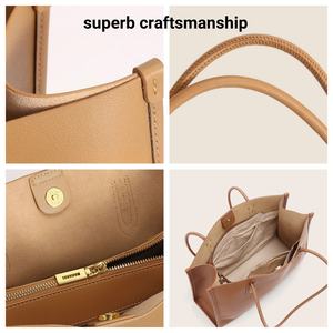 Alla moda alla moda borse a tracolla da donna di lusso di marca vera e propria in vera pelle - Product Image 4