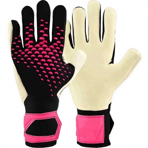 Gants de gardien de but Design personnalisé Protection professionnelle Gants de gardien de but de football en nylon tricoté en latex - Product Image 1