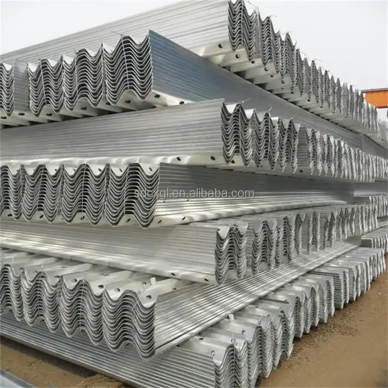 Carbon Steel Traffic Road Safety Products Highway Guardrail Guard rails
