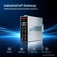 Passerelle Modbus RS232/485 vers Ethernet, montage sur rail DIN, convertisseur IIoT sans fil TCP/RTU, 24V DC, pour l'automatisation des usines intelligentes