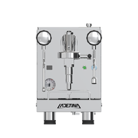 Machine à café expresso à tête unique E61 en acier inoxydable semi-automatique avec mousseur à lait intégré à un prix avantageux