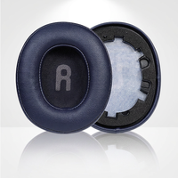 Coussinets d'oreille en cuir protéiné pour écouteurs JBL Tune 700BT NC 750BT NC, coussinets d'oreille en mousse à mémoire de forme, coussinets de remplacement, réduction du bruit