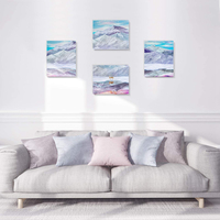 Idées 2021 de décor photo personnalisé, peinture à l'huile murale, impression de paysage, nouveau produit