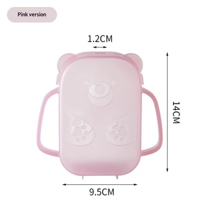ขวดบีบซิลิโคนสำหรับป้อนซีเรียลเด็ก ปลอดสาร BPA พร้อมช้อนซิลิโคน - Product Image 2