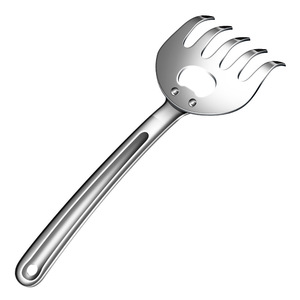 304 Stainless Steel Meat Shredder Fork Household Multi Purpose Barbecue Meat Separator Tool - Product Image 2
