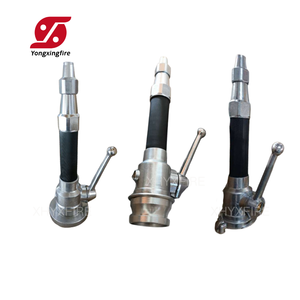Expédition rapide, buse à jet de 1,5 pouce et 2,5 pouces, buse d'<span class=keywords><strong>incendie</strong></span> en alliage d'aluminium avec raccord Storz/BS, buse d'<span class=keywords><strong>incendie</strong></span> flexible - Product Image 3