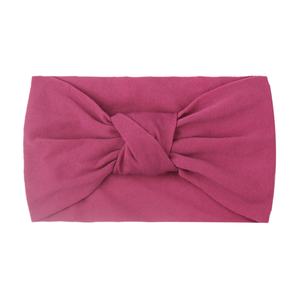 Accesorios <span class=keywords><strong>para</strong></span> el cabello <span class=keywords><strong>de</strong></span> nailon <span class=keywords><strong>para</strong></span> bebés, turbante con lazo, diadema <span class=keywords><strong>para</strong></span> recién nacidos - Product Image 2