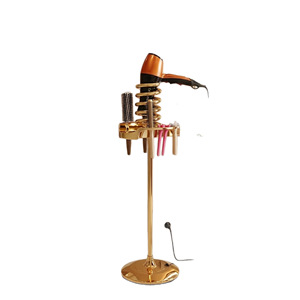 ขาตั้งไดร์เป่าผมแบบมืออาชีพสำหรับร้านเสริมสวย พร้อมที่วางหวี - Product Image 2