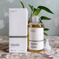 Tonique Original à 7% d'Acide Glycolique AHA 240ml, Ingrédients Biologiques pour Peaux Mixtes, Enrichi en Vitamine