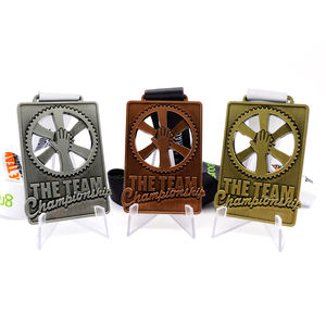 Custom Universal Metal Craft 3d Logo Winnaar 1e 2e 3e Plaats Nieuwigheid Goud Zilver Bronzen Medaille Met Logo - Product Image 2