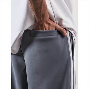 Pantalon ample en molleton 100% coton respirant pour homme Heritage Frost Blue - Product Image 1