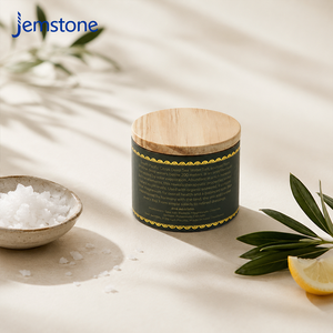 Factory Sale Biodegradable Airtight Cardboard Cylinder Box Packaging With Natural Wood Cap Salt Seasoning Food Grade Paper Tube - Product Image 5