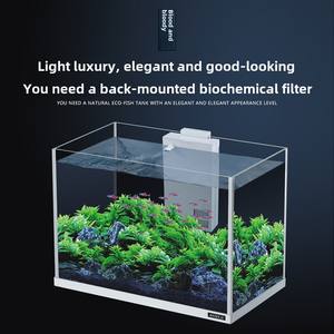 Scatola filtrante incorporata In plastica per <span class=keywords><strong>acquario</strong></span> da parete Jeneca GL, abbinata alla lampada a morsetto - Product Image 6