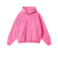 Sweatshirt Berkerudung Berlapis Fleece Berkualitas Tinggi 345gsm