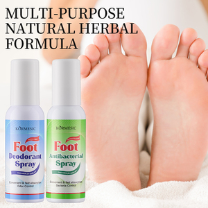 KORMESIC - Desodorante en Aerosol para Pies de Marca Propia, 100 g, Fórmula Herbal Antibacteriana, Reparación del Cuidado de los Pies, Hidratación Profunda y Nutrición - Product Image 1