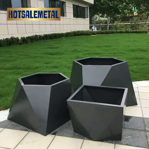 Maceta moderna de resina blanca para plantas, maceta creativa de plástico para interiores y exteriores, maceta decorativa, fabricante chino. - Product Image 4