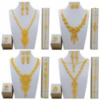 Ensemble Bijoux de Mariée Indienne de Luxe Papillon, Collier et Boucles d'Oreilles en Gros