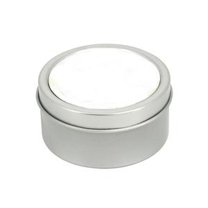 Caja de Almacenamiento de Metal Perfecta para Proyectos de Fabricación de Velas, Latas Redondas para Hacer Velas con Tapas Deslizantes para Sublimación - Product Image 3