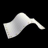 Fabrication de panneaux muraux à LED de tailles personnalisées Pared Indoor Flexible Sheet Backlit Advertising Matrix LED Panel Light for Under Onyx