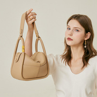 Sac fourre-tout en cuir véritable pour femme, motif bonbons vintage, avec une seule bandoulière, fermeture éclair, imperméable et portable