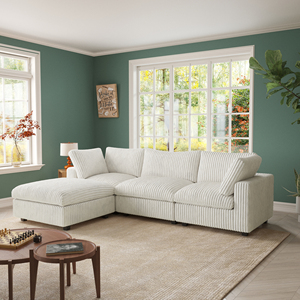 ATUNUS <span class=keywords><strong>USA</strong></span> Tersedia, Pengiriman Langsung, Sofa Modern Grosir, Furnitur Ruang Tamu, Kain Corduroy, Sofa Modular <span class=keywords><strong>Sectional</strong></span>, Set Sofa - Product Image 3