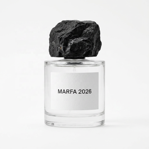 Botella de <span class=keywords><strong>Perfume</strong></span> de Lujo de 100 ml, Estilo Minimalista Desértico, Personalizada, de Cemento Compuesto Texturizado, Reciclable, con Tapa de Piedra Natural - Product Image 4