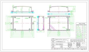 SM2-70:115*90*42MM IP65 capteur de serre température et humidité coque en plastique ABS boîte de jonction - Product Image 6