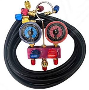 होंगसेन HS-M02 M02-410-22-A एयर कंडीशनर प्रशीतन कई गेज सेट रेफ्रिजरेटर R410a R22 के लिए - Product Image 6