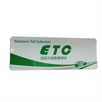 Autocollant RFID UHF anti-effraction pour pare-brise de véhicule, gestion des voitures, longue distance de lecture jusqu'à 8 m
