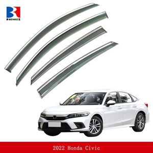 Déflecteurs de Vitres Latérales Pare-Pluie Pare-Soleil pour HONDA CIVIC SEDAN 2021-2025 Pièces Auto Protection Contre les Intempéries - Product Image 2