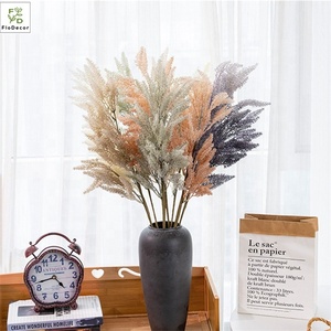 Großhandel künstliche Kunststoff Salvia Salbei Blumen beflockt Blumen zubehör für Hochzeit Home Hotel Party Dekoration - Product Image 3