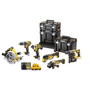 Ensemble d'outils électriques sans fil DeWalt 6 pièces avec batterie et chargeur pour usage domestique et professionnel - Product Image 1