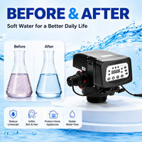 Vanne de contrôle automatique pour adoucisseur d'eau 7000L/H, vanne électrique multiport en ABS avec communication RS485 pour réservoir FRP