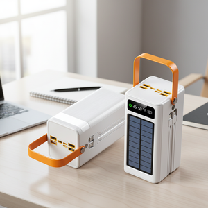แบตสำรอง OEM ความจุสูง 50000mAh คลื่นไซน์บริสุทธิ์ พร้อมหน้าจอ LED ขายดีที่สุด ชาร์จเร็ว USB Type-C ใช้งานกลางแจ้ง พกพาสะดวก - Product Image 1