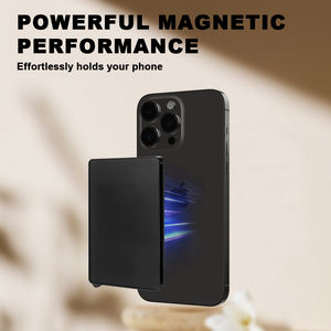 Nueva caja de tarjetas de empuje lateral RFID para hombre, tarjetero de crédito, billetera minimalista de aluminio emergente con <span class=keywords><strong>MagSafe</strong></span> Megnetic - Product Image 4