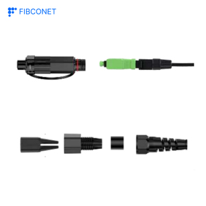 Комплект оптоволоконных коннекторов SC UPC с различными заглушками, материал PP+PEI, сертифицирован GSM GPRS, CE RoHS FCC, гарантия 5 лет - Product Image 2