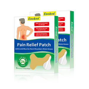 Patch de soulagement de la douleur à base d'ingrédients naturels de marque privée, pour le dos, le cou, les épaules, les genoux, les douleurs musculaires, sans danger pour la peau, céramique à infrarouge lointain - Product Image 3