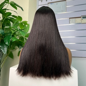 Peluca de Cabello Humano Virgen de Calidad Premium, Estilo Kim K, Lacia, para Mujeres Negras, Peluca con Frente de Encaje 2*6, Precio al por Mayor - Product Image 2