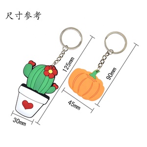 Cadeau en gros Hangman K-PV028 en PVC souple, décoratif, forme 3D de dessin animé, multicolore, léger, tendance mode - Product Image 6